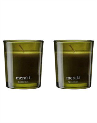 Duftlys - Lavender Rain - 2 Stk 